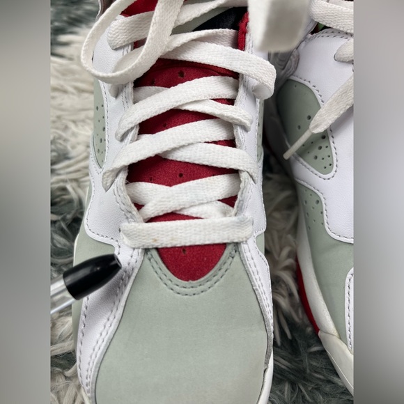 Air Jordan Kids Boys Jordan 7 Retro 2015 Hare Sneakers Size 4.5Y 304774-125 - Picture 6 of 16